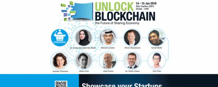 UNLOCK Blockchain Forum offers Blockchain Startups from around the World Free space to showcase their solutions